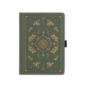 Storybook In Vintage Olive Dot Grid Notebook