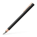 NEO Slim Black Matte & Rose Gold Fountain Pen